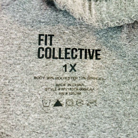 THE FIT COLLECTIVE dreamknit jogger Space Gray SZ 1X - NWOT - Picture 8 of 12
